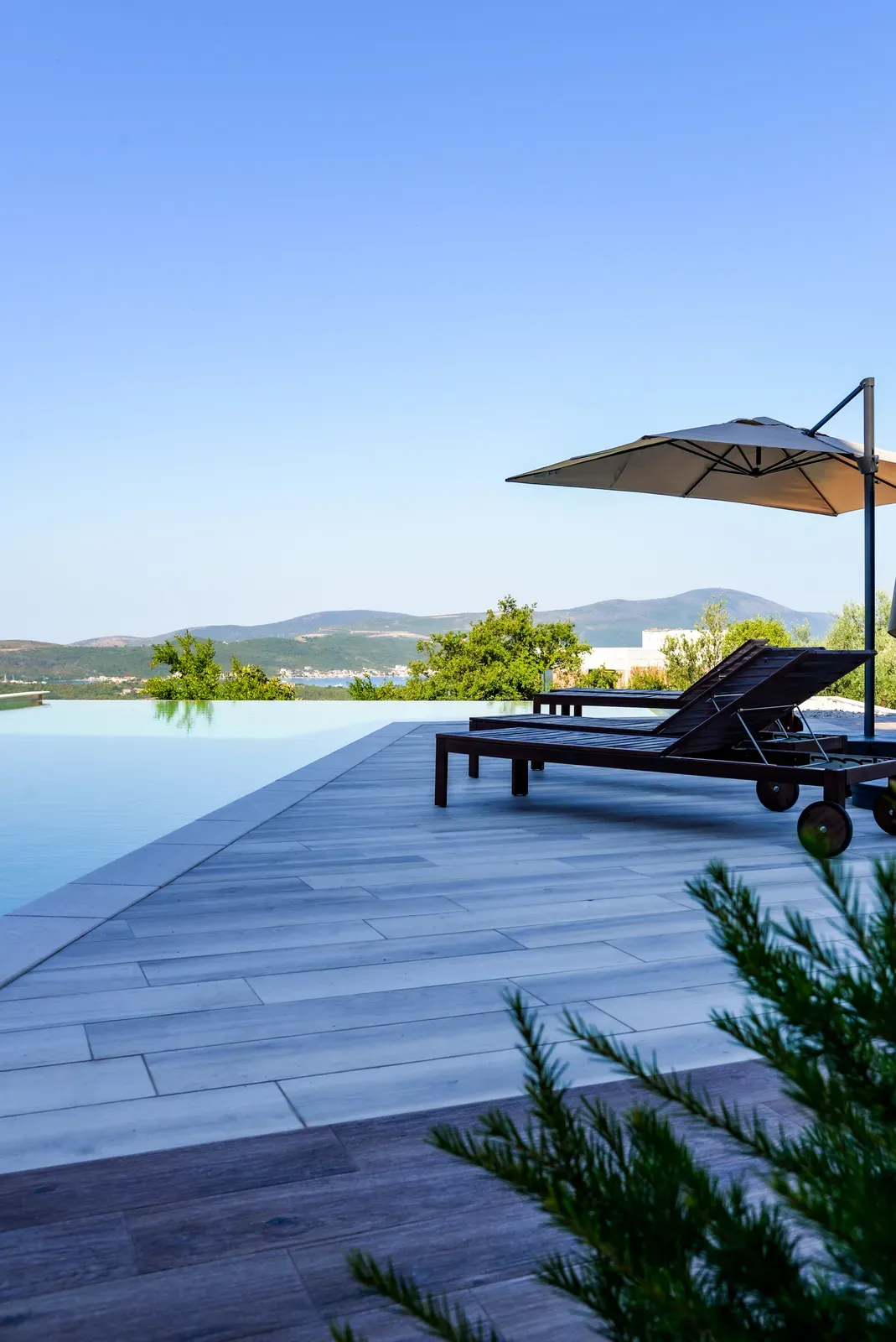 Sunset Terrace Pool A1, apartman u oblasti Kavač / Tivat Heights